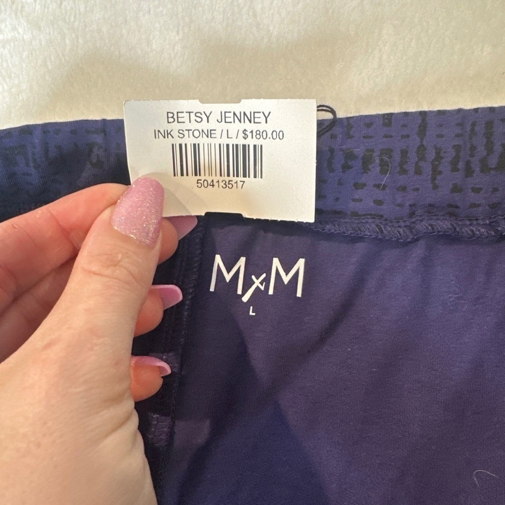 Matthildur $180 Flowy Goth High Low Maxi Skirt Cotton Lycra Purple Large NEW - Picture 2 of 10
